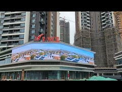 외부 광고용 투명 LED 광고판 250mm x 125mm 모듈 크기